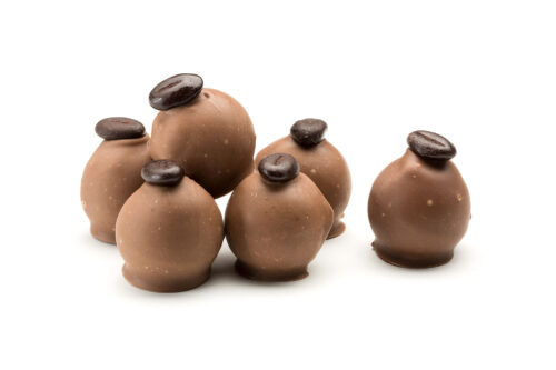 creamy cappuccino truffles