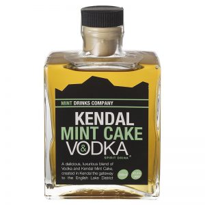 20cl vodka flavoured with Kendal Mint Cake