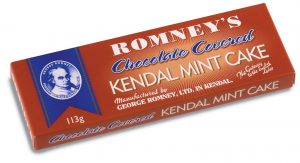 Romneys chocolate covered kendal mint cake