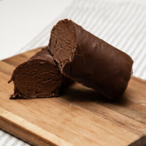 Milk Chocolate Coated Irish Cream Truffle Log