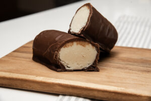 Milk Chocolate Coated Cointreau Truffle Log