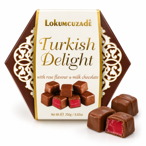 Milk Chocolate Turkish Delight